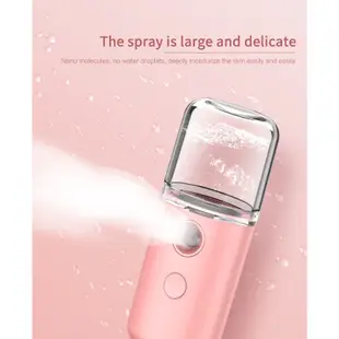 Portable Nano Mist Sprayer Mini USB Rechargeable Face Spray