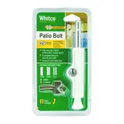 Whitco White Patio Bolt