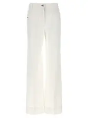 [Victoria Beckham] Victoria Beckham-Alina Jeans Bianco-Donna 26