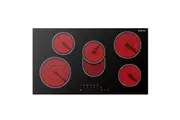 Gasland chef 90cm Ceramic Cooktop 5 Buners Ovan/Triple Zone Touch Control