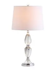 JONATHAN Y Designs Graham 27in Crystal Table Lamp