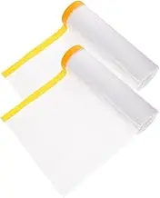 2Rolls Window Insulation Film Weatherproofing Pe Shrink Film with Adhesive Tape Meters for Versatile Window Dimensions Easy Installation and UV Protection