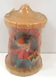 New Vintage Gunter Kerzen Handbemalt Candle Artist Painter Boy Hand Painted Made