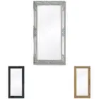 Wall Mirror Baroque Style 100x50cm Wardrobe Dressing Multi Colours vidaXL