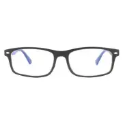Montana Reading Glasses BLF83 Matte Black Blue Light Block +1.50