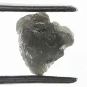 2.19 CT Unique Loose Diamond Raw Rough Diamond 7 MM Natural Grey Diamond