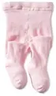 Jefferies Socks Baby-girls Infant Seamless Organic Cotton Tights, Pink, 6-18