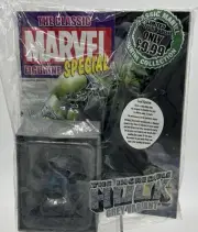 Eaglemoss- Classic Marvel The Incredible Hulk GREY Variant- Figure & Magazine
