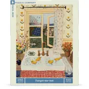 1000pc New York Puzzle Co Lor�� Pemberton 67.5cm Forget-Me Not Spring 10+