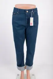 Boden Womens Harrogate Cropped Jeans Selvedge UK 6 US 2 Blue NWT