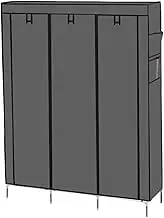 Wardrobe Closet, 51.2x17.7x66.9'' Non-Woven Fabric Dust-Proof Temporary Wardrobe Easy Installation Portable for Bedroom Living Room-
