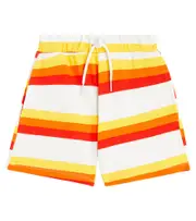 [Mini Rodini] Mini Rodini Striped cotton jersey shorts M 24/36 multicoloured