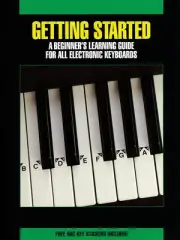 Getting Started Electronic Keyboard Beginner Lessons Hal Leonard Book