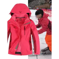 在飛比找ETMall東森購物網優惠-兒童秋冬滑雪戶外防水透氣兩件套三合一沖鋒衣加絨加厚保暖外套