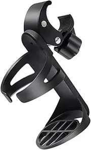 HOMOCONO Stroller Cup Holder Bicycle Drink Holder Handlebar Cup Rack for Wheelchairs Walkers Bikes Fit for Water Bottles Travel Mugs Cans