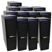 200 SATA Burner Blu-ray CD DVD BD Disc Daisy Chain Duplicator Multiple Machine
