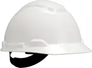 Hard Hat Short Brim 4-Point Pinlock Suspension 3M H-701P Accessory Slots