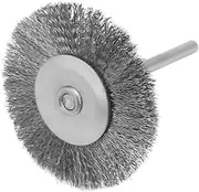 10 Pcs Steel Wire Flat Polishing Brush Deep Head Sweep Dirt Rusts Removal Tool for Steel Surface Cleaning (Wire Brush Plane 3*38)