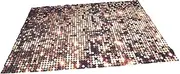 ELAYARD Gold Sequin Party Backdrop Shimmering Photography Background for Birthday Celebrations Glittery Gold Backdrop for Photo Booth and Party Decorations