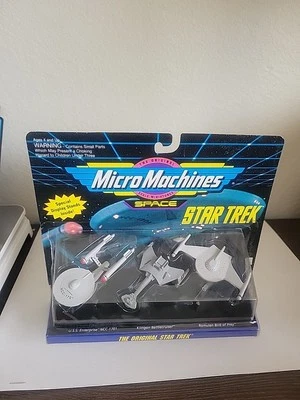 Micro Machines Star Trek The Original Series Some Damage To Packaging See Pics