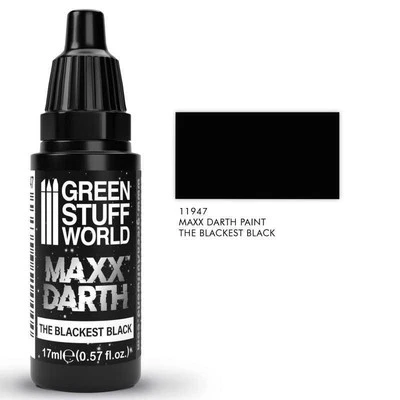 GSW: Maxx Darth Black Paint (17ml)