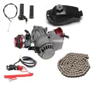 Big Bore 50 49cc 2 Stroke Engine Motor Pull Start Pocket Quad Mini Dirt Bike ATV