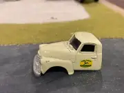 1/64 scale 1950 Chevy truck cab - John Deere logos - custom project
