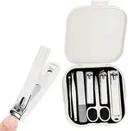 Nail Clippers Set - Scissor Ear Pick Tools Nail Grooming Kits,Nail Care Kit with Case, Professional Cutter Travel Hygiene Kit for Women and Men