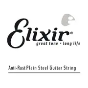 Elixir 13017 Anti-Rust Plain Steel Single String Guitar String