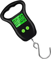 [Mipcase] Hanging Scale Portable Luggage Weighing Tool with LCD Screen Hook Durable Electric Scale for Travel Fishing Shopping Camping Heavy Duty Design
