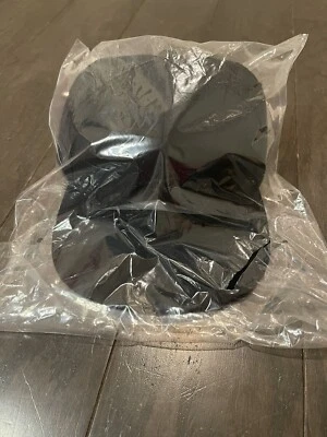 NWT Arc'Teryx Logo Flat Brim Trucker Hat Cap OSFM Black SnapBack