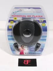 SuperSonic SC-3007 Personal CD Player Hi-Fi Stereo Headphones Compact EL3005P