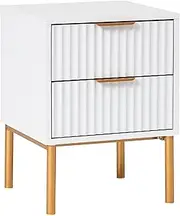 Cooper & Co. Indy 40cm Bedside Table White