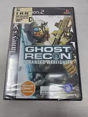 GHOST RECON ADVANCED WARFIGHTER- Playstation 2 Tom Clancy SEALED