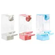 Automatic Bird Feeder Bird Cage Feeder for Lovebirds Cockatiel Canary