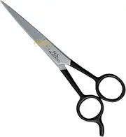 Alis Professional SUPERCUT Salon Barber Hair Cutting Scissors Razor Edge Scissor Black Colour Handle | Women & Men Salon Styling | Hair Cut Scissor 7.5 IN (17.5 CM Barber Scissor Handle Black Pack of 1)