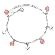 Starred Candy Charm Bracelet