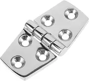 ETHZZLE Stainless Steel Hinge Spring Door Hinge Catches Bento Steamer Leave Drywall Clips Chains Pocket Door Hinges Double Protector Car Door Handle Protector Gears Car Door Guard Silver