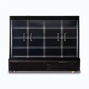 Bromic Semi Vertical Display 4 Hinged Door Fridge 1875mm - 3335641-NR-BR