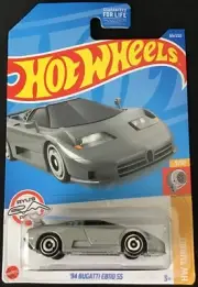 Hot Wheels - '94 Bugatti EB110 SS #65/250 HW Turbo 5/10 Ryu's Rides - Silver
