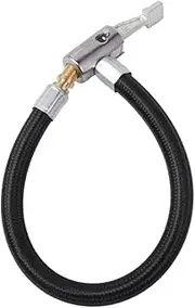 Luxshiny Locking Air Chuck with Air Inflator Adapter Extension for Quick Tire Inflation of Bikes Motorcycles and Cars Standard Compatible