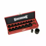 Sidchrome 1/2” Drive Metric Impact Socket Set - 18 Piece ** Special Order **