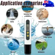 TDS Meter Aquarium Water Monitor Pool Hydroponics PH Meter Tester Pen Digital RY