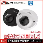 Dahua IPC-HDBW2431F-AS-S24MP Lite IR Fixed-focal Dome Network Camera In Mic