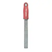 Microplane Premium Lemon/Lime Zester/Grater Stainless Steel Lipstick Pink