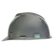 Msa Safety Hard Hat,Type 1, Class E,Pinlock,Silver 484340 Msa Safety 484340