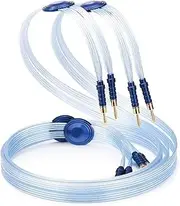 A Pair of HiFi Speaker Audio Cables and Banana Plug Cables(3.5 m)