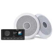 Fusion MS-RA210 Stereo and XS 6.5" Classic Speakers Pack