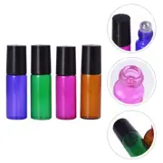 4 Pcs Roller Bottle Travel Perfume Storage Bottles Size Containers
