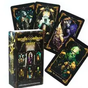 Moon Compass Tarot Deck 78 Tarot Cards Intelligence Tarot Deck Modern Lines Of The Traditional Spirit Party Game
